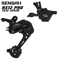 sensah rx rx12 pro shifter rear derailleurs 1x12 2x12 speed bicycle tmb bike group set m6100 m7000 slx a7 deore xt new