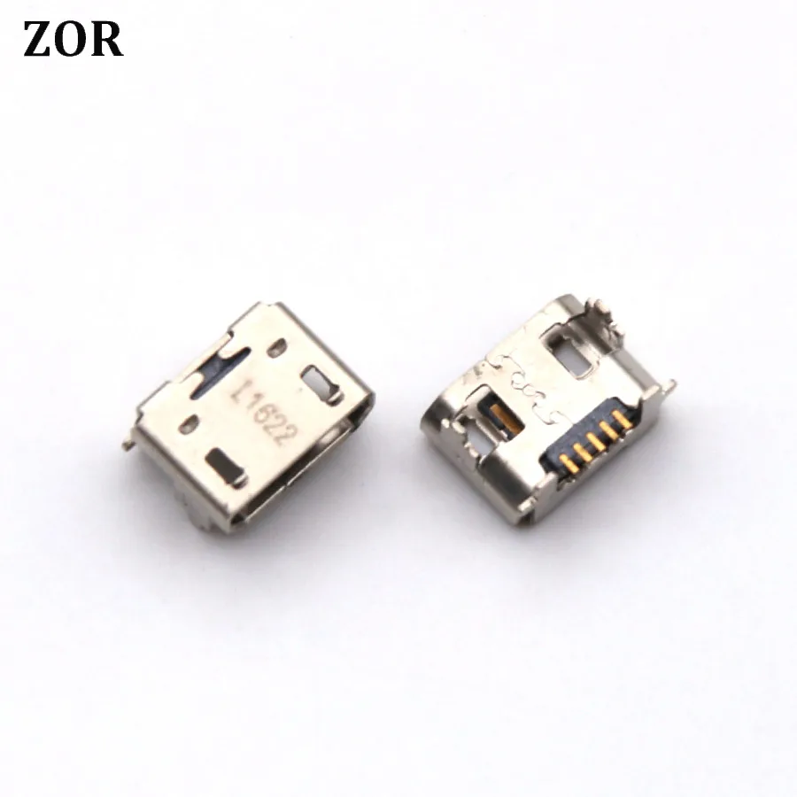 1PCS Mini Micro USB Charging Port Connector Socket Power Plug 5pin Female Repair Parts For LISTING 2X Verizon Ellipsis 8 | Мобильные