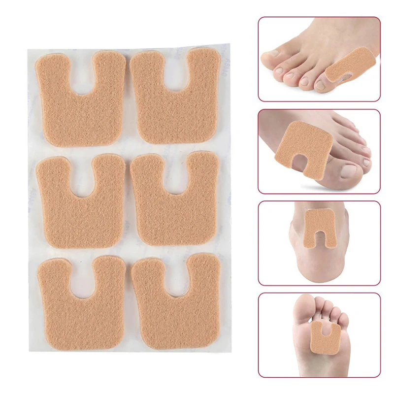 

12pcs/Sheet Latex Corn Patch Pads Foot Callus Cushions Toe Protection Pain Relief Pads Foot Corn Removal Remover Foot Care