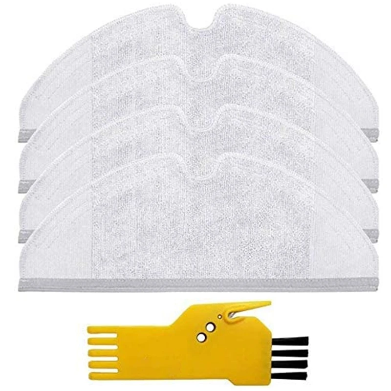 

Accessory Mop Cloth for Roborock S5 S6 S50 E25 E20 E35 Xiaomi Mi Robot Vacuum Cleaner Replacement Parts 4 Pieces