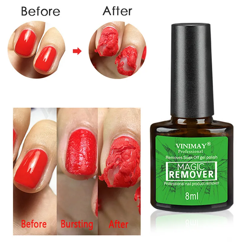 Гель для снятия лака ногтей без повреждений остатка быстрое мягкое Базовое