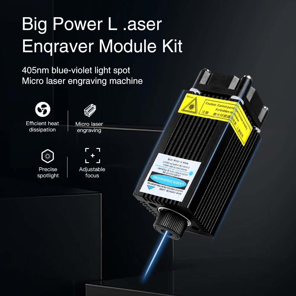 Детали для 3d-печати Creality лазерный модуль 12-24 В наборы гравировальных лазерных