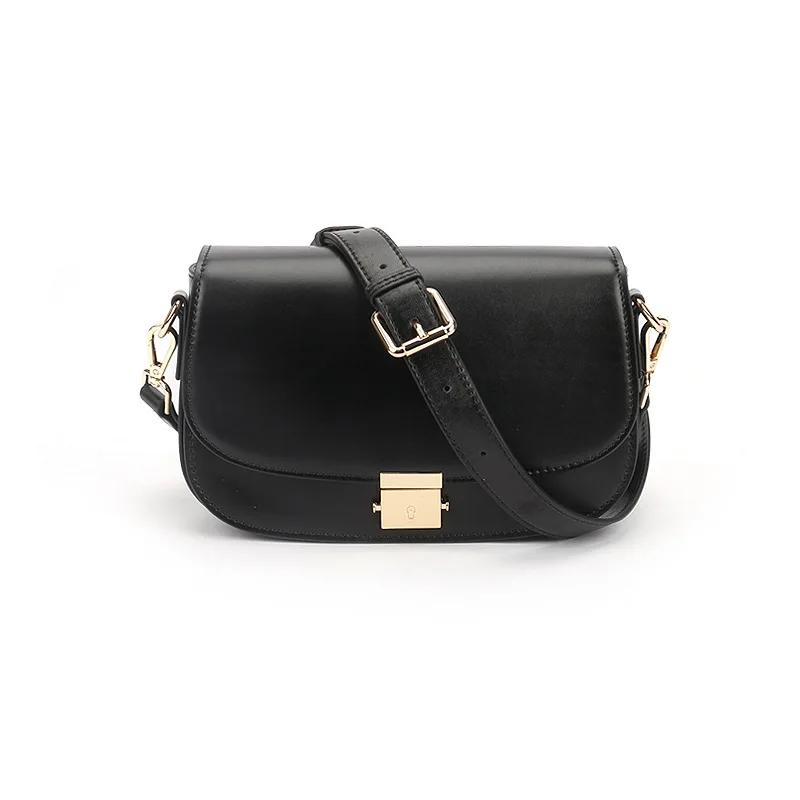 

Women Bag 2020 Genuine Leather Splicing Personality Fashion Designer Luxury New Handbags Crossbody Messenger Shoulder Bags