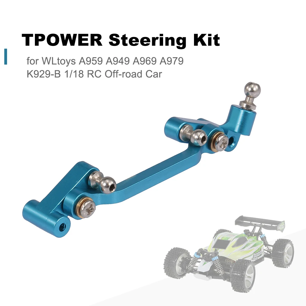 Комплект Рулевого управления TPOWER для WLtoys A959 A949 A969 A979 K929 B 1/18 радиоуправляемые