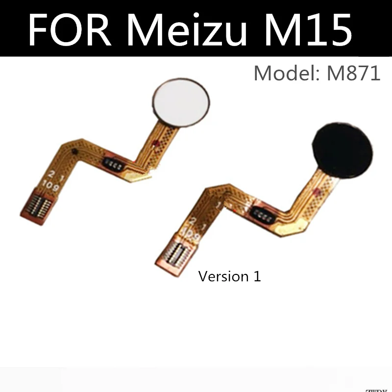 Для Meizu 15 Lite Fingerprint гибкий кабель для Meizu 15 Plus задняя кнопка домой датчик отпечатков пальцев гибкий кабель Запчасти