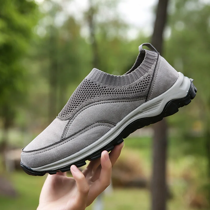 zapatillas de deporte Big size 48 2020 Sneakers slip on Fitness Walking soft Sneakers Men's Tennis Shoes Tenis Masculino Hombre