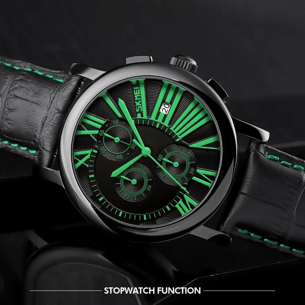 Часы наручные SKMEI Мужские кварцевые Модные цветные спортивные водонепроницаемые