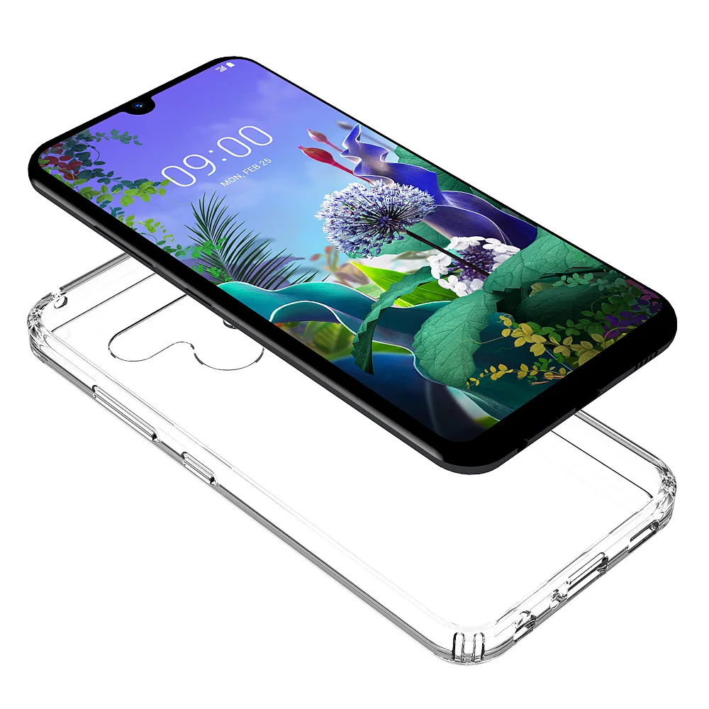 for LG Q60 Case X525 Cover Soft TPU Silicone Bumper Shockproof Hard Clear K50 2019 X520 |