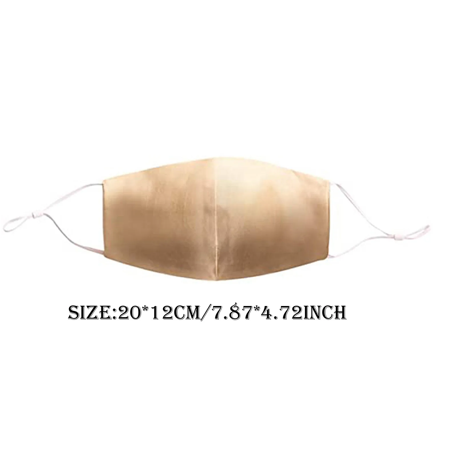 

Летняя ультратонкая двухслойная Солнцезащитная и шелковая маска для мужчин и женщин, 6 шт., модные Тканевые маски, маска для лица