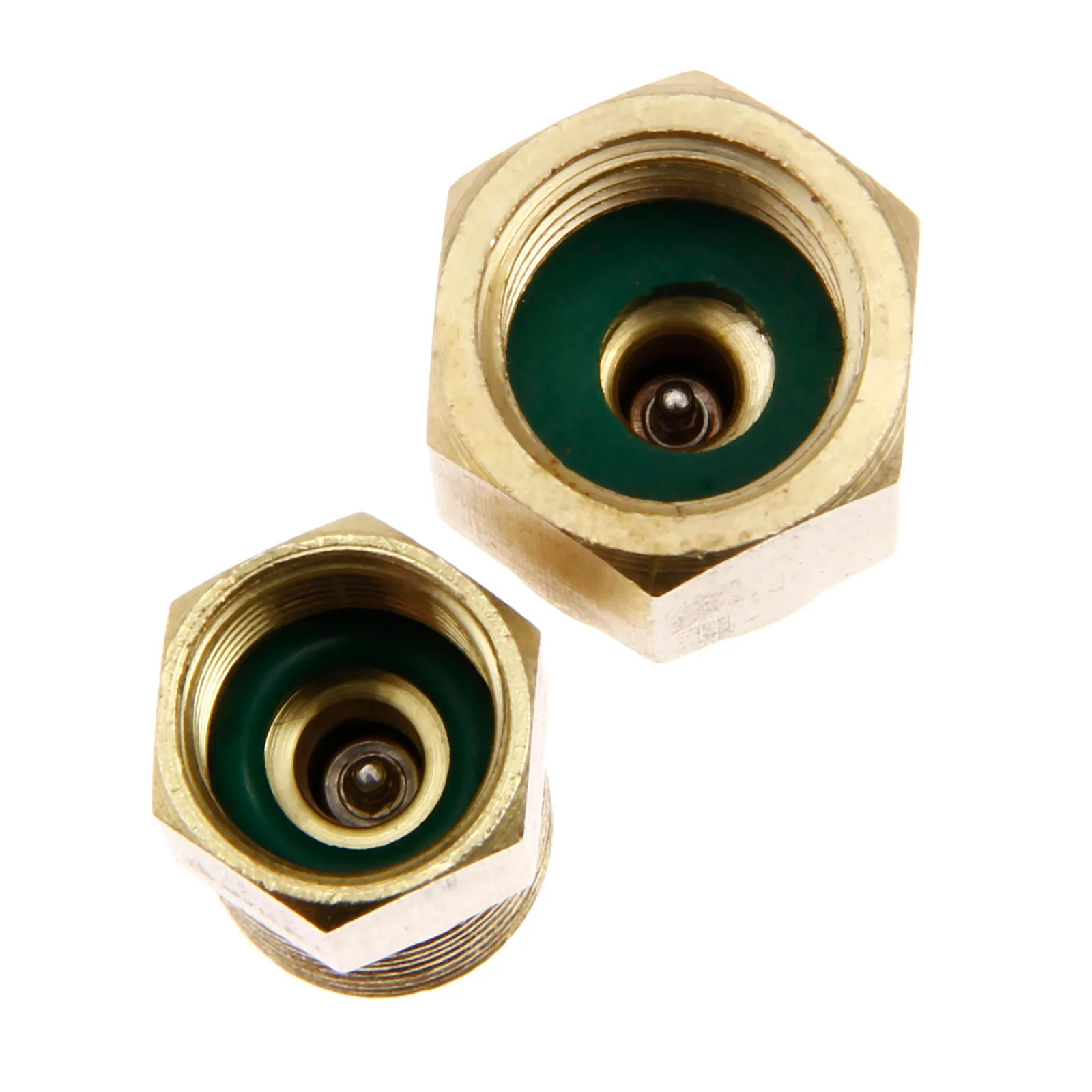 Адаптеры R134a и R22 2 шт. с сердечником клапана для Can Tap инжектор масла вакуумного