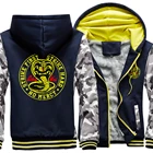Модная зимняя мужская толстовка с принтом кобры камуфляж теплые мужские куртки реглан корейский тренд толстовка осень новая куртка для мужчин