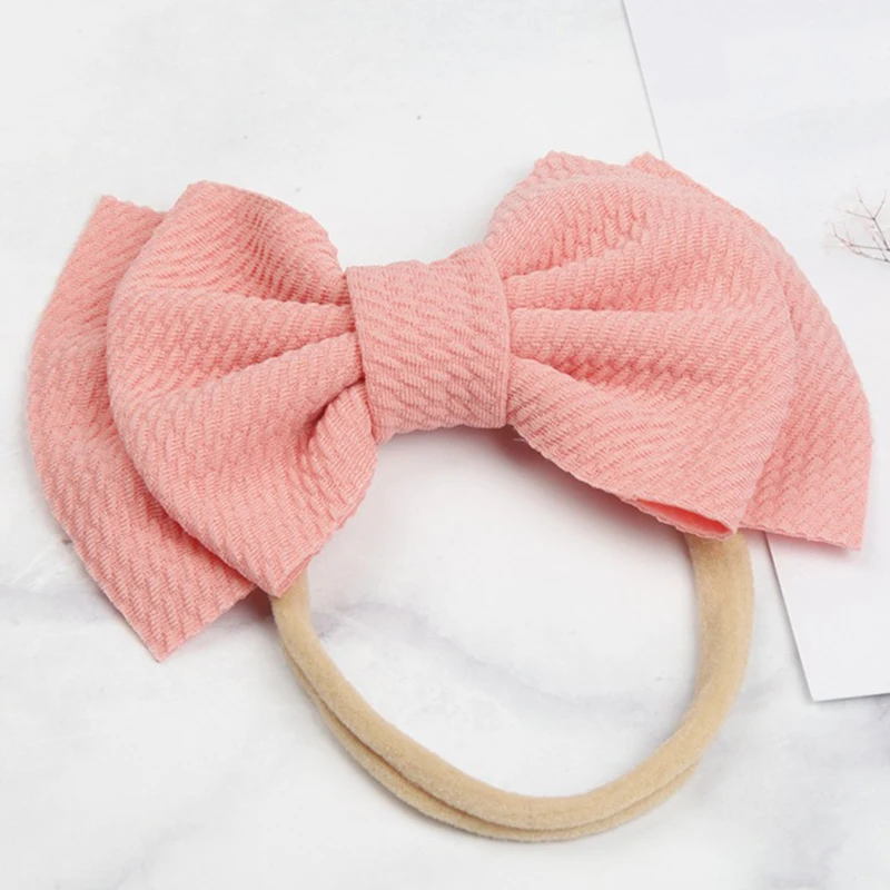 

2020 Brand New Newborn Toddler Baby Girls Head Wrap Rabbit Big Bow Knot Turban Headband Hair Accessories Baby Gifts for 0-2Y
