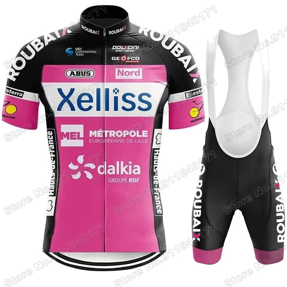 

Xelliss Team 2021 Cycling Jersey Set Summer Clothing Road Bike Shirts Suit Bicycle Bib Shorts MTB Wear Maillot Ropa