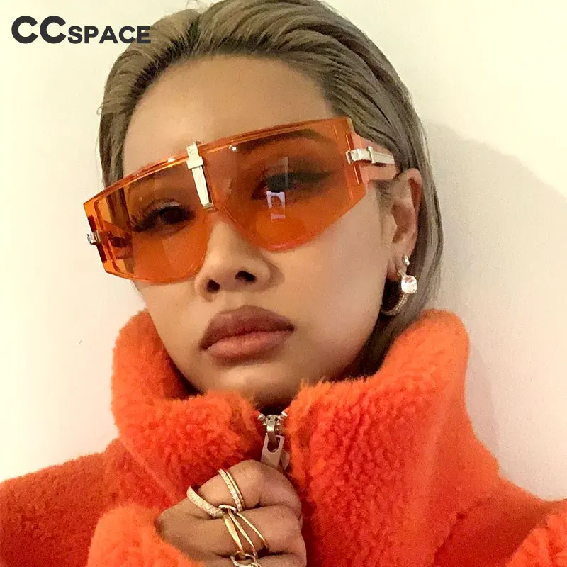 49153 большие квадратные очки люкс Солнцезащитные мужские и женские Модные Оттенки