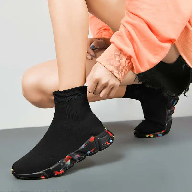 

Men Running Shoes Techwear Men's Sports Shoes Brands British Style Sneakers Man Summer 2021 High Platform Sport Men Yoga Tennis