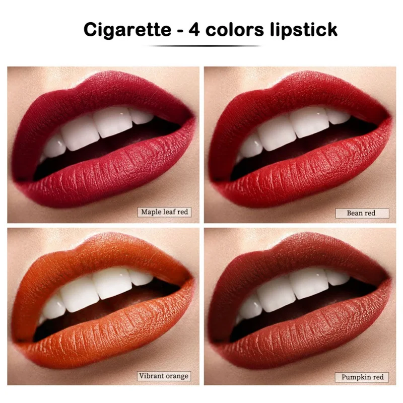 Женский Мягкий матовый бархатный Набор губной помады легко окрашивается Макияж
