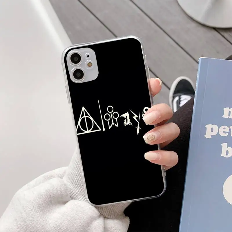 

Harrys Pottery Phone Case For Iphone11 12 Pro Max SE 2020 6s 7 8 Plus X Xs Max Xr Transparent Soft Silicone Cover