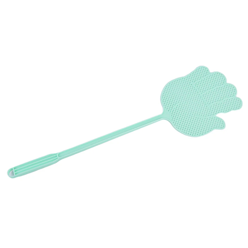 

2pcs/set Cute Palm Pattern Plastic Fly Swatter Lightweight Household Flapper Mosquito Bug Zapper Pest Control 5 color
