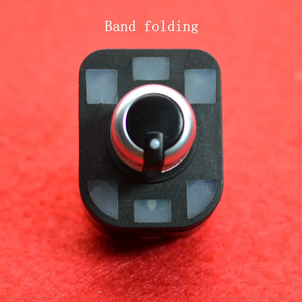 5 шт. OEM новый хромированный переключатель Зеркала управления полоса складной для