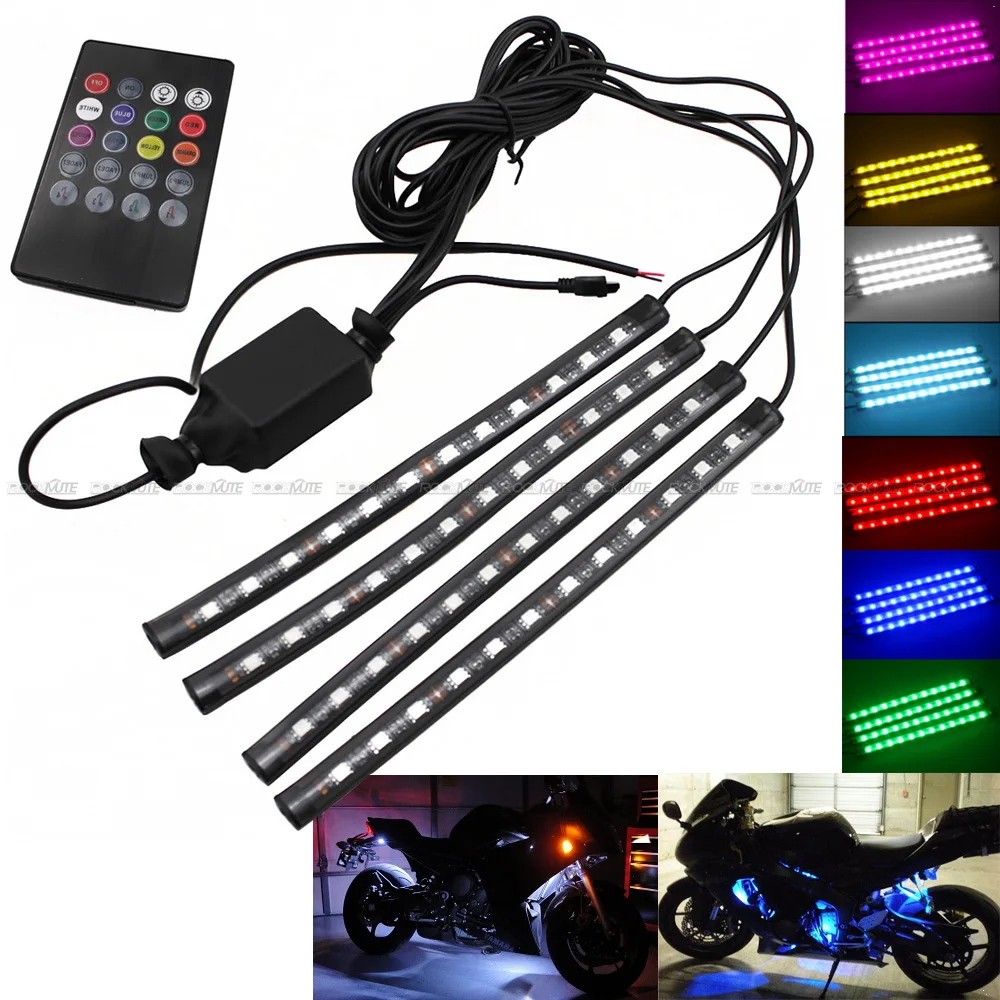 Светодиодная лента для мотоцикла декоративный пульт дистанционного управления