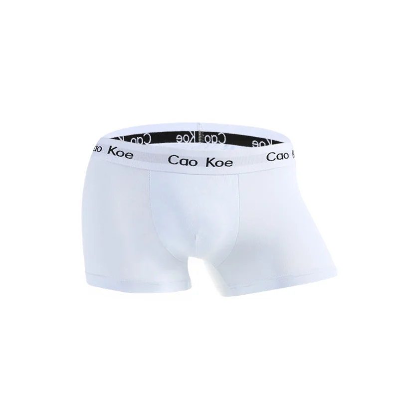 3Pcs Cotton Men Underwear, Men's Solid Color Panties, Breathable Man Briefs, Large Size L-2XL Convex Pouch For Men Antibacterial