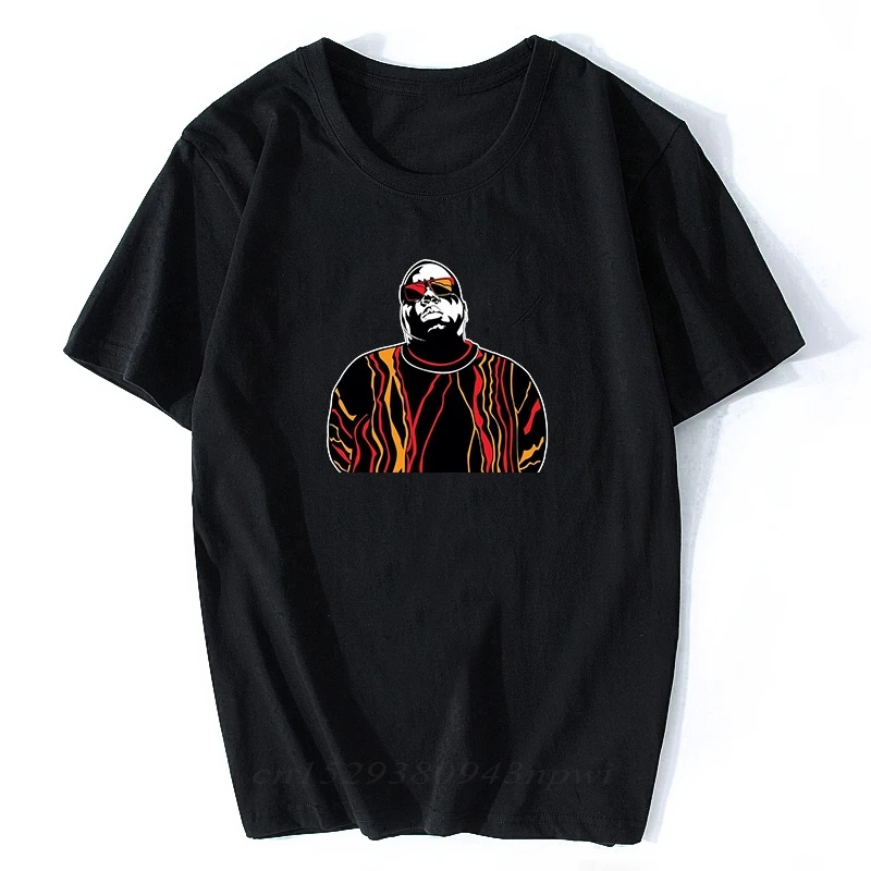 Notorious Big мужские короткий рукав Бигги Смолс футболка в стиле хип хоп рок н мужской