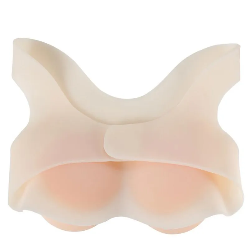 2020 1200g Realistic Silicone Breast Forms Soft Fake Boobs For Crossdresser Artificial Breasts Skin Drag Queen Transgender Gift