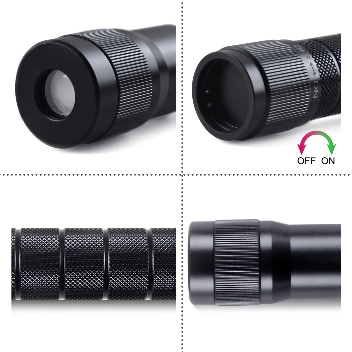 CWLASER 520 нм зеленый/650 Красный/405 фиолетовый/450 Синий Фокусируемый (IPX-8)
