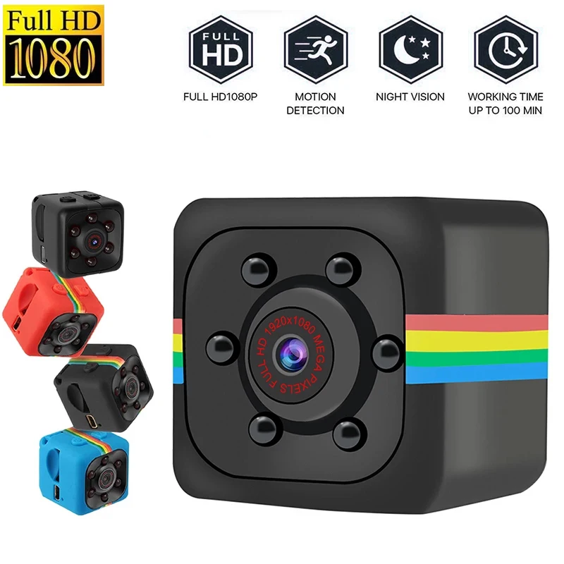 Мини-камера PANFU sq11 HD 1080P ночное видение видеокамера с детектором движения
