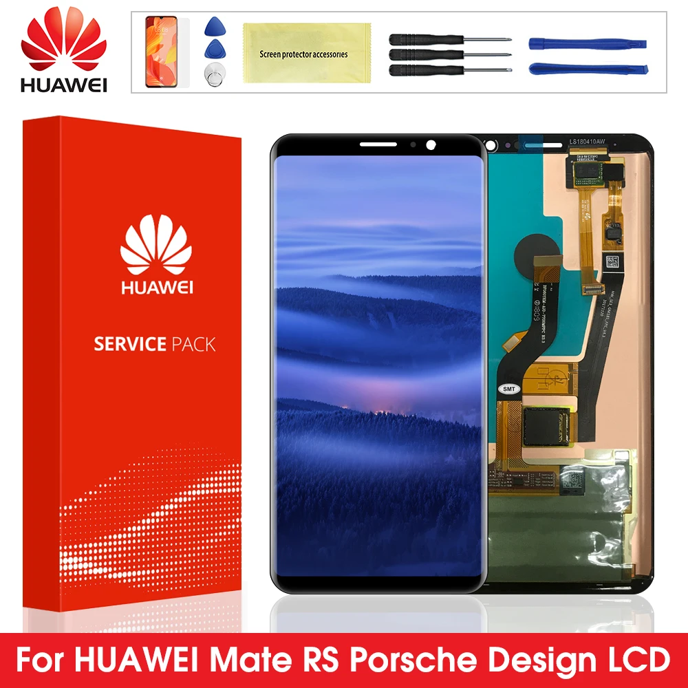 

Экран для Huawei Mate RS Porsche, дизайнерский, зеркальный ЖК-экран с заменой отпечатков пальцев для Huawei Mate RS LCD