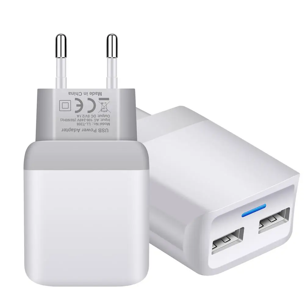 EU/US/UK розетки QC3.0 USB 2-Порты и разъёмы Зарядное устройство быстрой зарядки