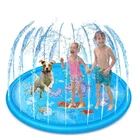 100 см Pet Play разбрызгивание воды коврик для брызг надувные подушки для разбрызгивания на открытом воздухе садовый фонтан игрушка бассейн для малышей собаки