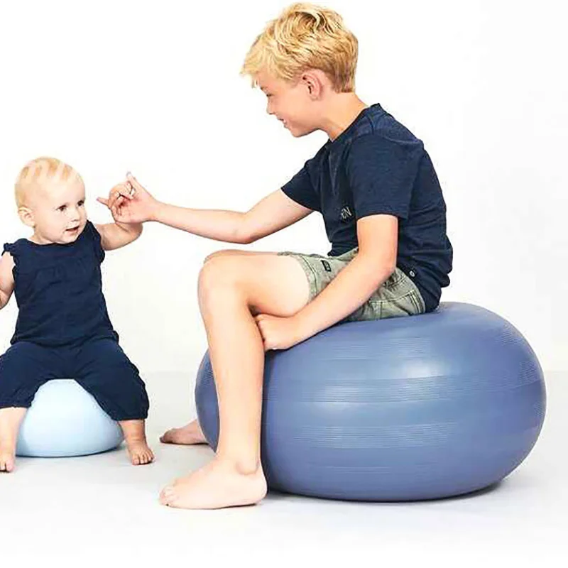 

50cmDonut Yoga Ball Thickened Explosion-proof Apple Ball Yoga Hemisphere Fitness Ball Inflatable Balance fitness ball Yoga Ball