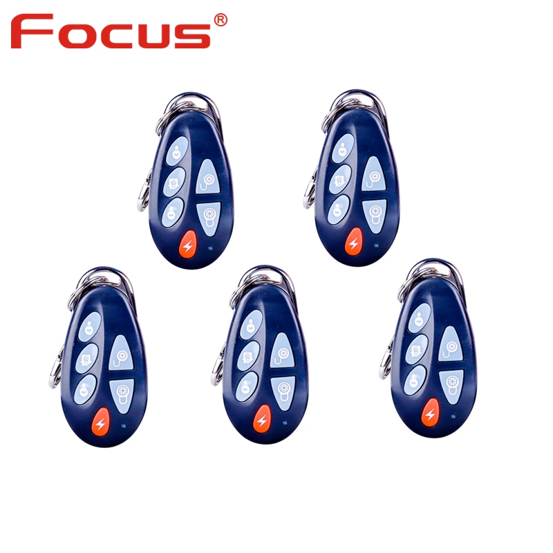 Free Shipping Focus Wireless Arm Disarm Remote Control 6 Key-button Which Can Be Power Switch | Безопасность и защита