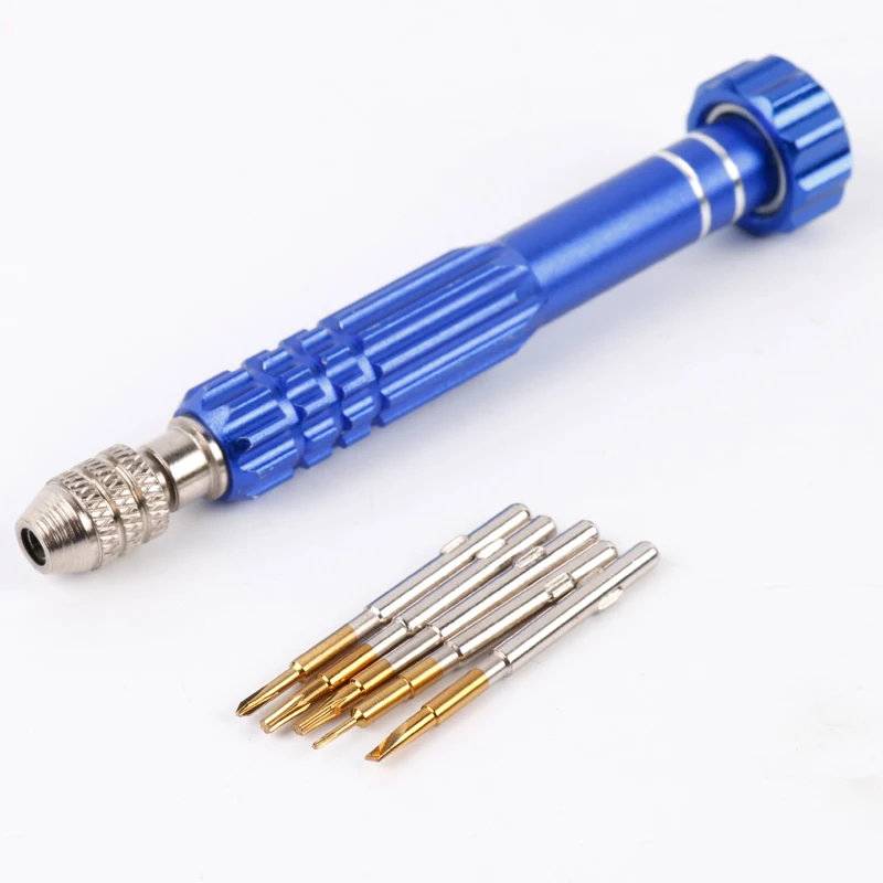 

ELECALL 6 in 1 Screwdriver Set T6 T5 Torx0.8 Phillips1.2 Slotted2.0 Repairing Tool For Ipone Samsung Millet HTC Huawei ZTE