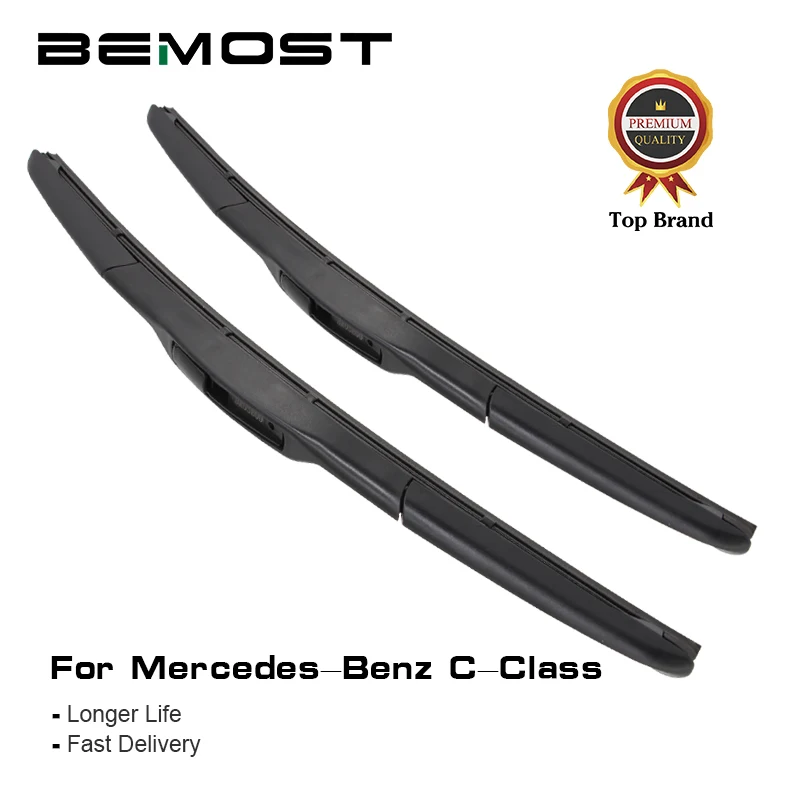 

BEMOST Car Wiper Blades For Benz C-Class W203/W204/W205 2000 To 2017 Fit U Hook/Slider/Side Pin/Push Button/Pinch Tab Arms