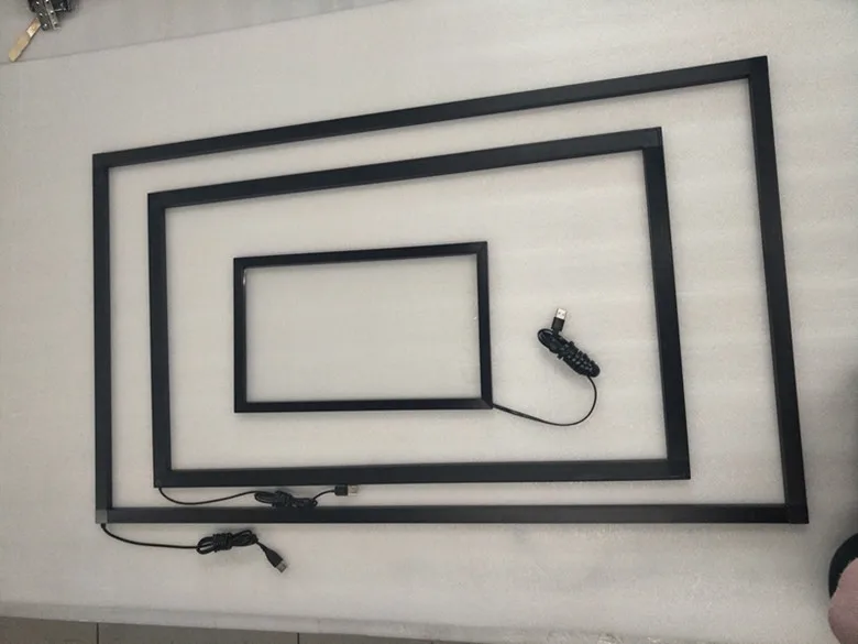 Бесплатная доставка! 70 дюймовый 10 точечный инфракрасный сенсорный экран рамка