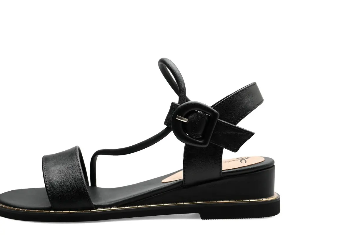 

QZYERAI Summer New Arrival Girls Sandals Genuine Leather Fashion Wedge Women's Shoes Real Cowhide Lace Sandals Size 34-43