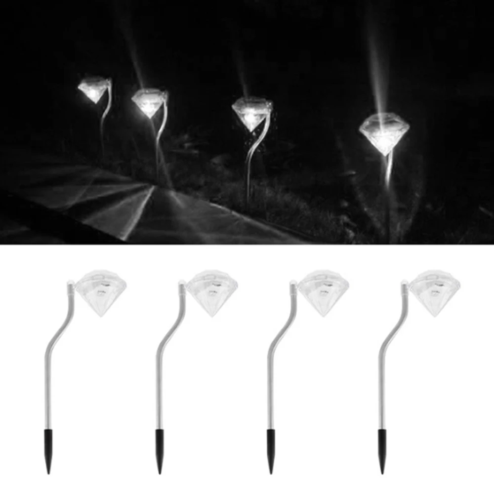 1 шт. Водонепроницаемый открытый светодиодный алмазы газон светильник s