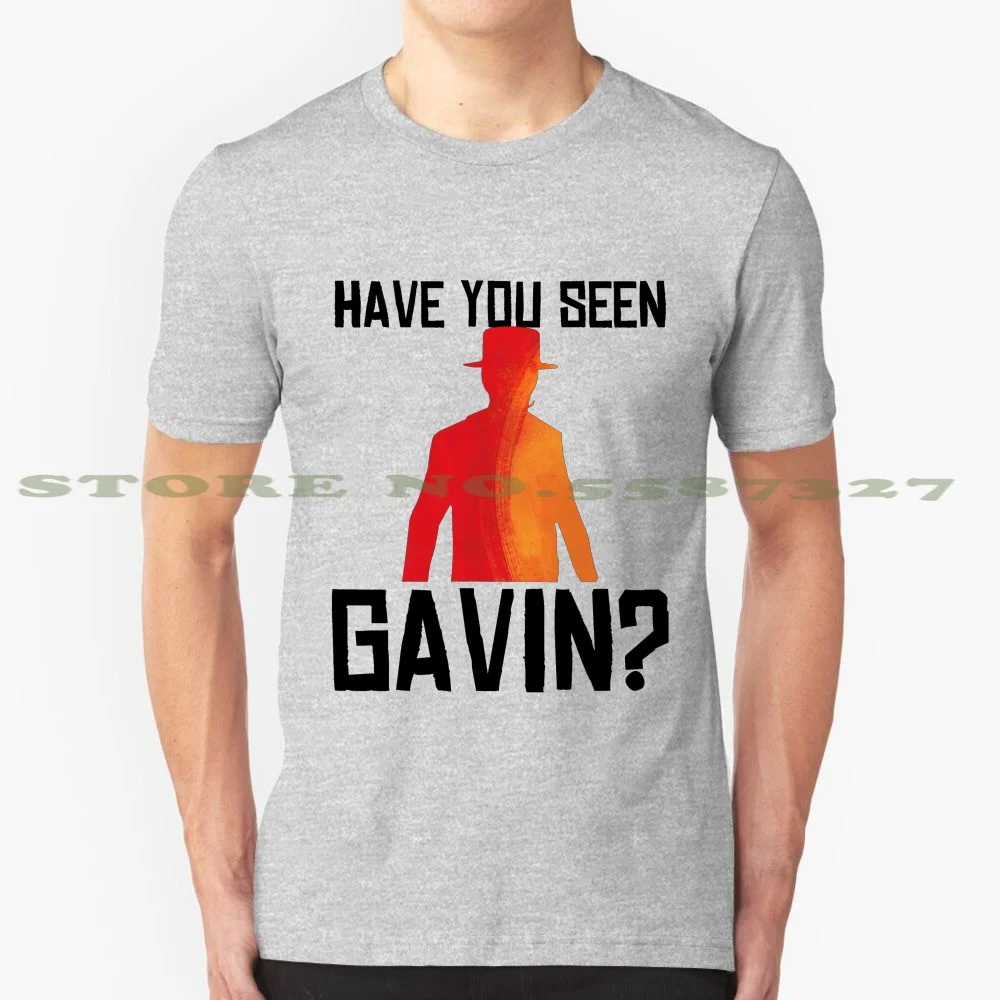 

Gavin Rdr 2 Graphic Custom Funny Hot Sale Tshirt Gavin Redemption Rdr2
