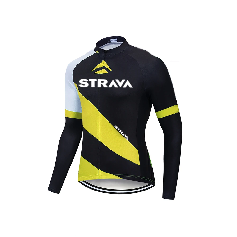 Комплект одежды для велоспорта STRAVA Pro летняя дышащая рубашка с длинным рукавом и