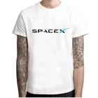 Покемон пространство X Футболка Для Мужчин's футболки Тесла Повседневное Топ Дизайн занимают Mars из модифицированного вискозного волокна печать футболка Spacex Графический гитары футболки Для мужчин