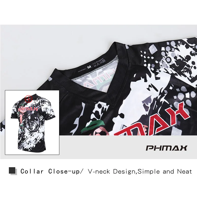 Одежда для велоспорта PHMAX Джерси мотокросса дышащая быстросохнущая велосипедная