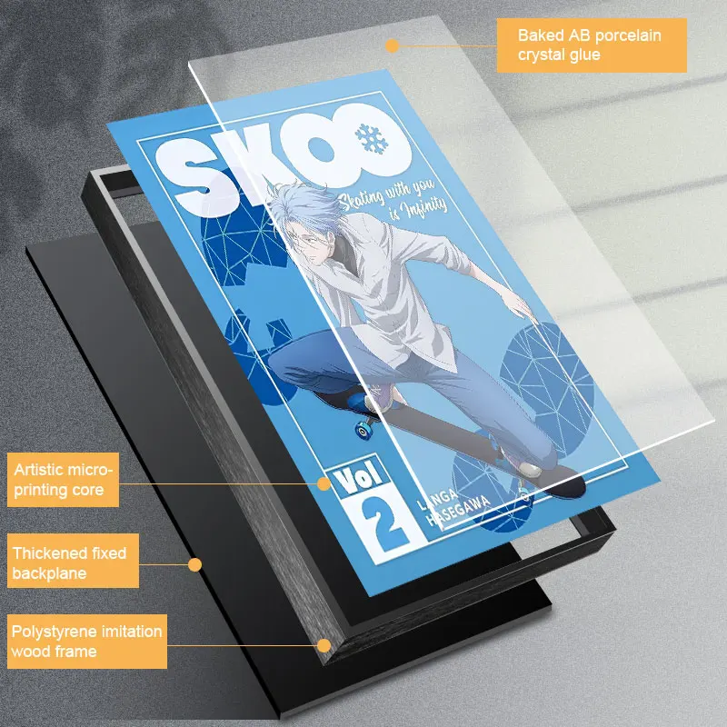 

Sk8 The Infinity Wall Posters Obraz Bilder Painting Poster Vintage Bedroom Anime Affiche Murale Affiche Porcelain Painting