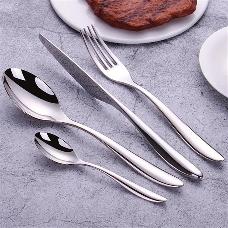 Набор столовых приборов набор столового серебра для ужина классический Ресторан