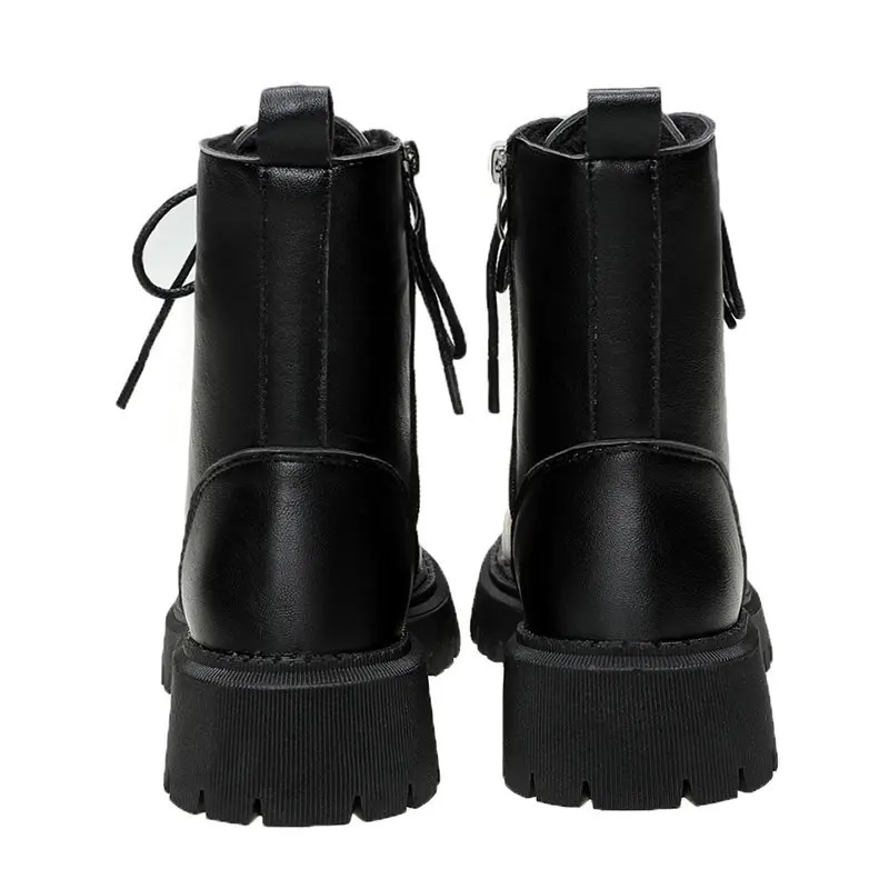 Женские рабочие ботинки готическая обувь на платформе женские высокие высоком