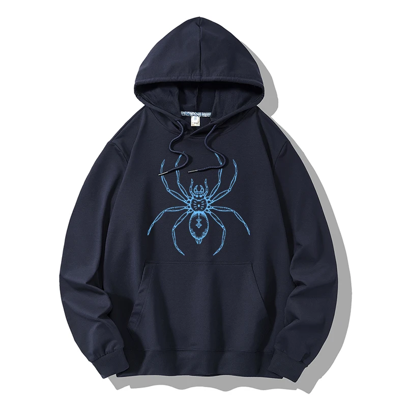 

Cute Spidermen Sportswear Print Hooded Men Harajuku Casual Sweatshirts Spring Streetwear Anime Fashion Mens Hoodiekawaii Demon