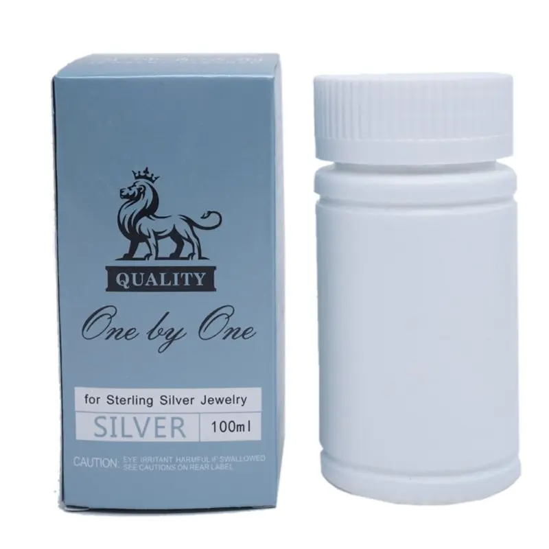 1 бутылка очистителя ювелирных изделий нежный очиститель для очистка золотых и
