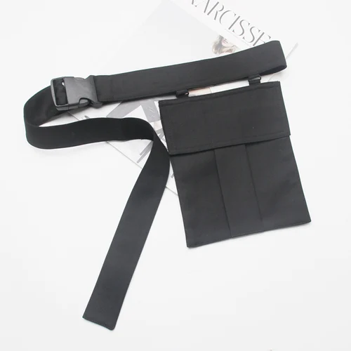 

2020 Black Suit Fabric Waist Belt With Phone Bag Women Spring Chest Bag Fashion Ladies Fanny Bag For Purse Wallet Bag Waistband