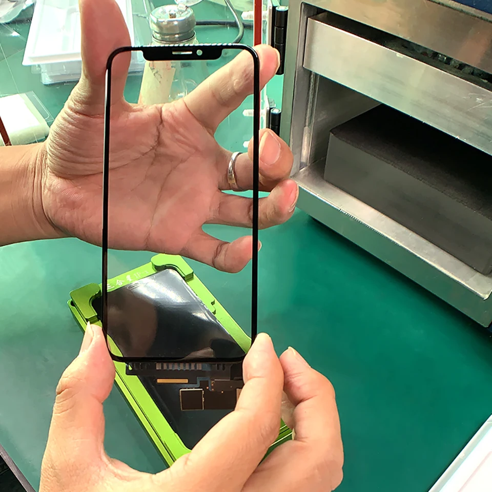 Oca lamination mold sameking Заводская поставка ЖК-дисплей экран tp ламинирование формы unbend flex универсальный для iphone xs max